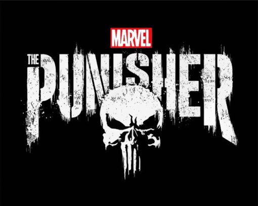 The Punisher Marvel Diamond Painting