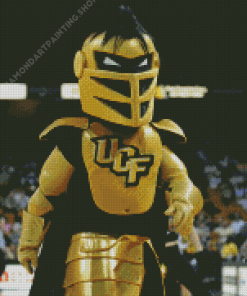 Ucf Knights Mascot Diamond Painting