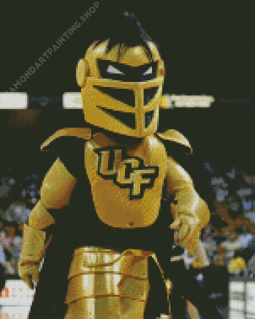 Ucf Knights Mascot Diamond Painting