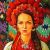 Ukrainian Girl Art Diamond Painting