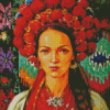 Ukrainian Girl Art Diamond Painting