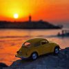 VW Car Sunset Diamond Painting