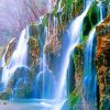 Winter Waterfall Diamond Painting