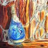 Woman In Bottle Art Diamond Painting