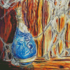 Woman In Bottle Art Diamond Painting