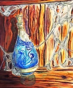 Woman In Bottle Art Diamond Painting