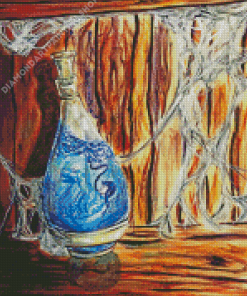 Woman In Bottle Art Diamond Painting