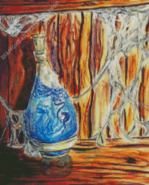 Woman In Bottle Art Diamond Painting