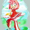 Aesthetic Amy Rose Diamond Painting