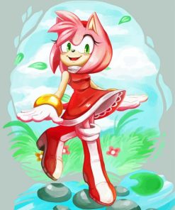 Aesthetic Amy Rose Diamond Painting