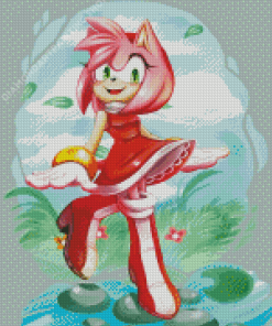 Aesthetic Amy Rose Diamond Painting