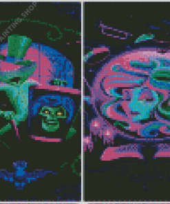 Aesthetic The Haunted Mansion Diamond Painting