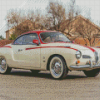 Beige Karmann Ghia Diamond Painting