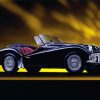 Black Triumph TR3A Diamond Painting