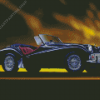 Black Triumph TR3A Diamond Painting