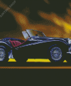 Black Triumph TR3A Diamond Painting