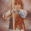 Brave Woman Art Diamond Painting