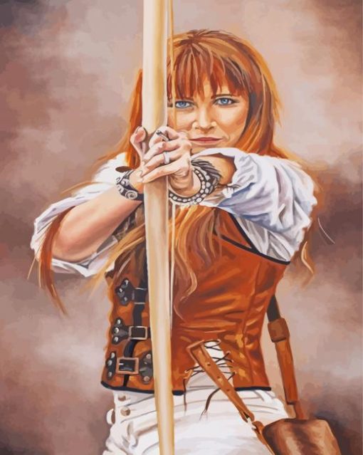 Brave Woman Art Diamond Painting