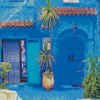 Chefchaouen The Blue Perl Diamond Painting