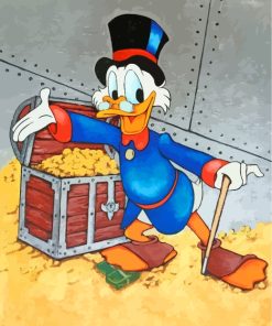 Cool Scrooge Mcduck Diamond Painting