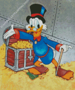 Cool Scrooge Mcduck Diamond Painting