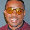 Duane Martin With Glasses Diamond Painting