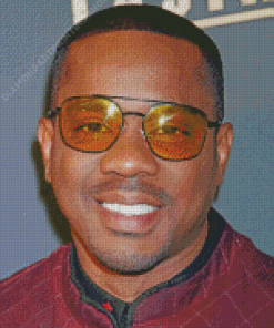 Duane Martin With Glasses Diamond Painting