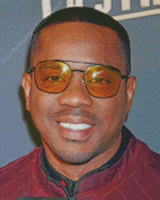 Duane Martin With Glasses Diamond Painting