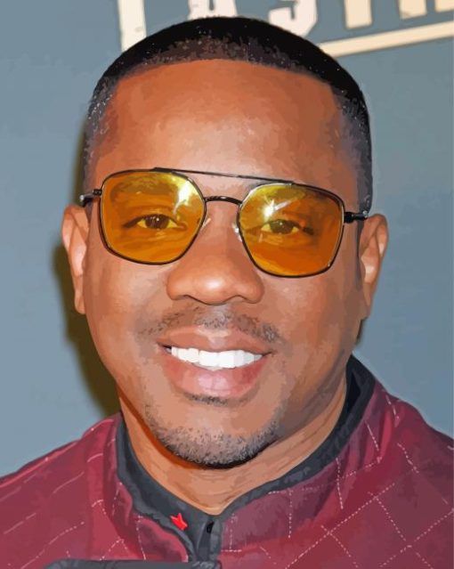 Duane Martin With Glasses Diamond Painting