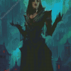 Fantasy Female Vampire Diamond Painting