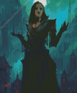 Fantasy Female Vampire Diamond Painting