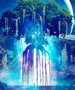 Fantasy Magic Dream Tree Diamond Painting