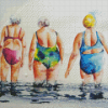 Fat Ladies Swimming Diamond Painting