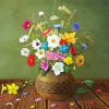 Floral Vase Diamond Painting