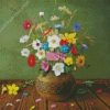 Floral Vase Diamond Painting