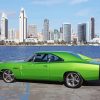 Green 1968 Dodge Charger Diamond Painting