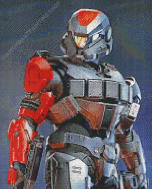 Halo Infinite Scorpionpunch Hero Diamond Painting