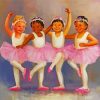 Happy Ballerina Children Art Diamond Painting