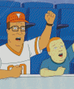 King Of The Hill Animation Diamond Painting