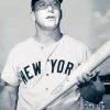 Monochrome Mickey Mantle Diamond Painting