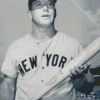 Monochrome Mickey Mantle Diamond Painting