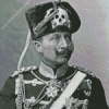 Monochrome Kaiser Wilhelm Diamond Painting