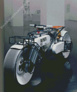 Moon Rover Motorcycle Diamond Painting