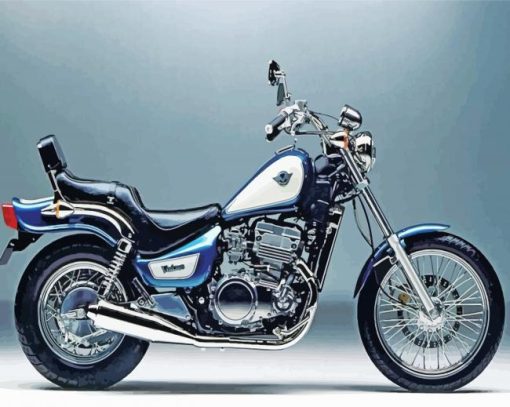 Motorcycle Kawasaki Vulcan Classic Diamond Painting