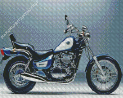 Motorcycle Kawasaki Vulcan Classic Diamond Painting