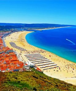 Nazare Beach Diamond Painting