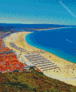 Nazare Beach Diamond Painting