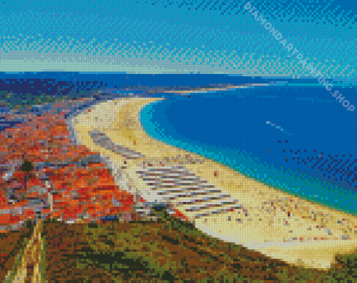 Nazare Beach Diamond Painting