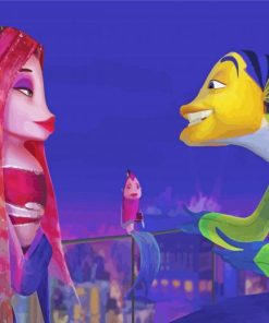 Oscar And Angie Shark Tale Diamond Painting