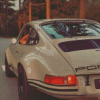 Porsche 911 2020 Beige Diamond Painting